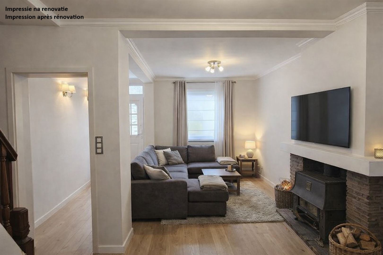 living na verbouwingen rendering