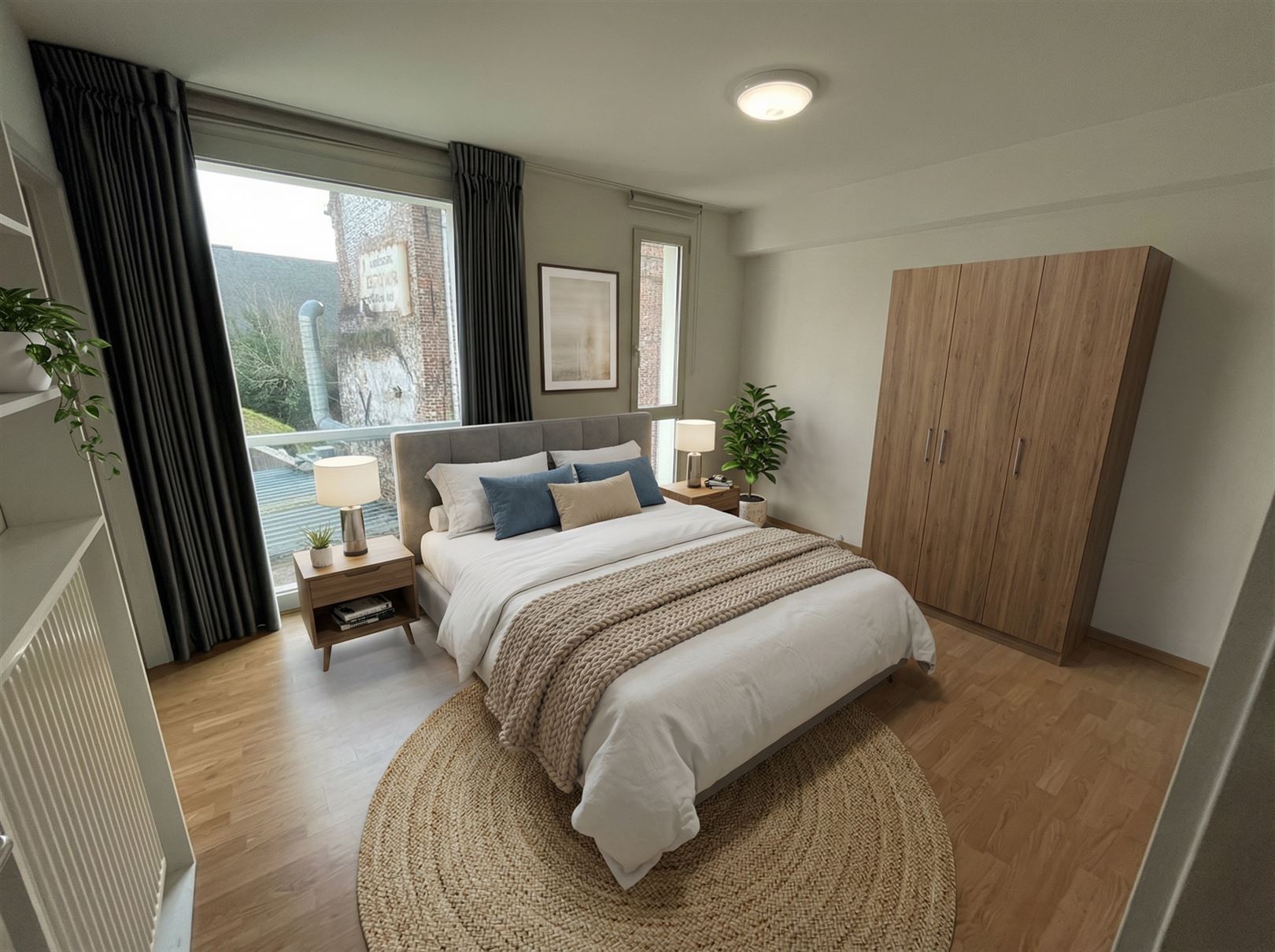 leeg-appartement-met-houten-vloer