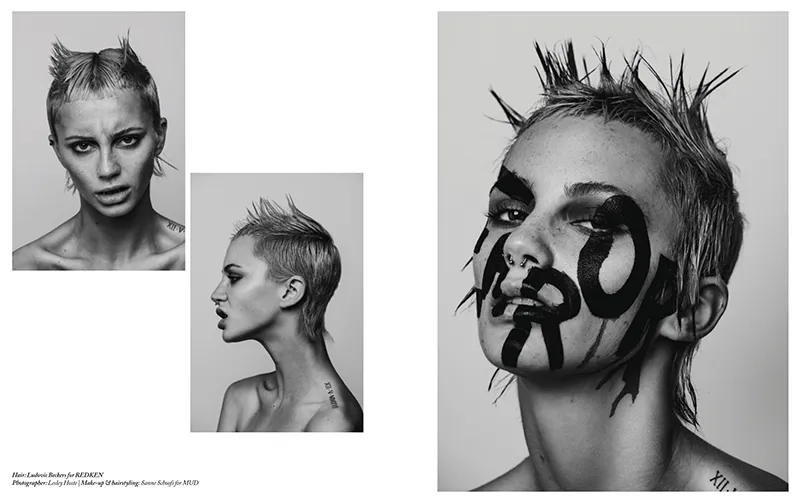 ERROR for TRIBU-TE — beautyfotografie door Lesley Hoste