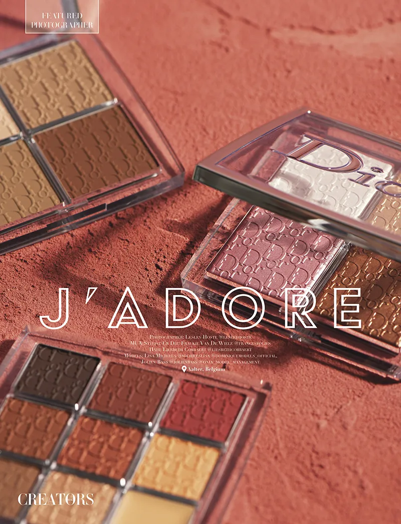 J'adore — beautyfotografie door Lesley Hoste