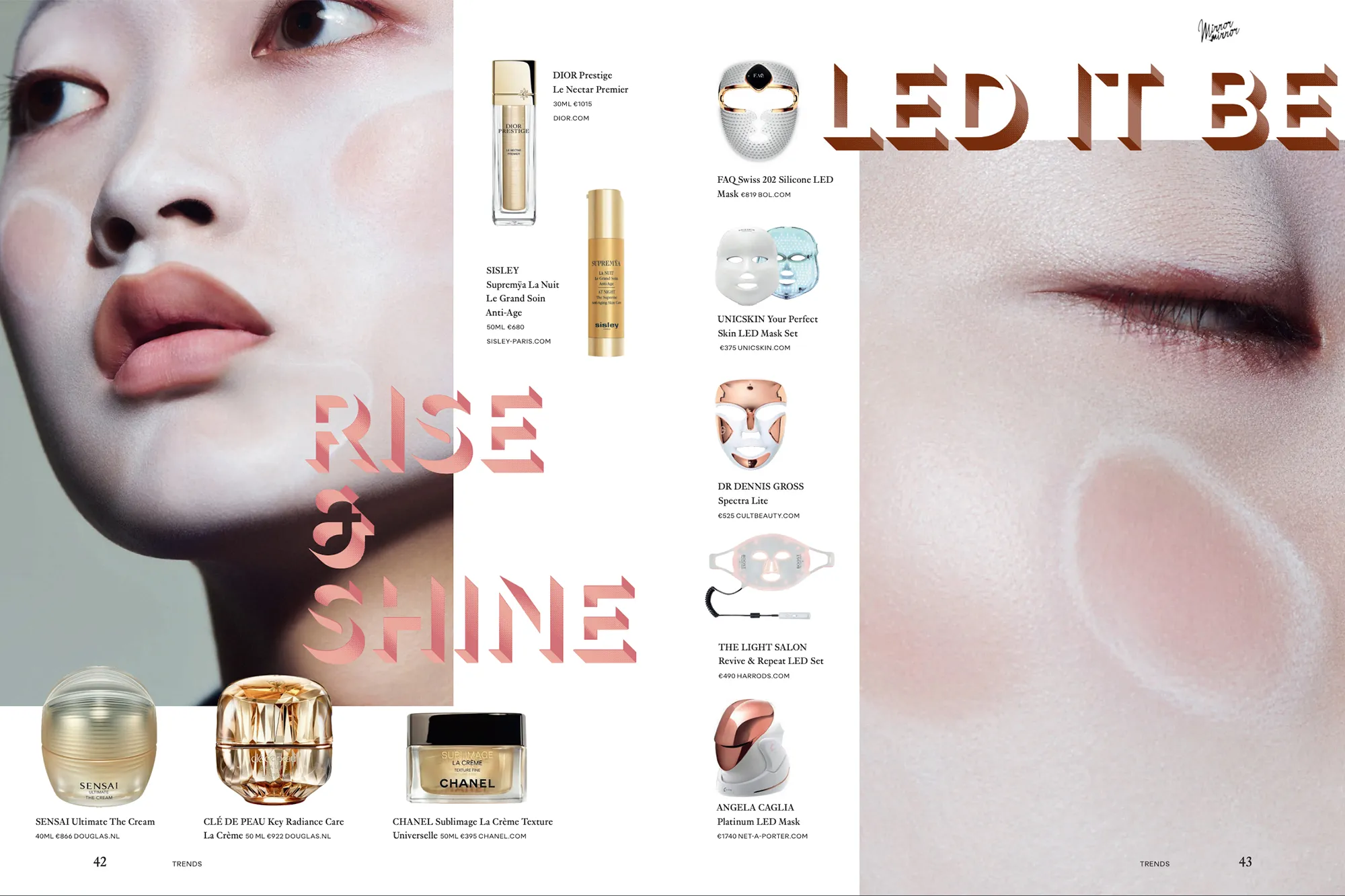 Mie for Mirror Mirror — beautyfotografie door Lesley Hoste