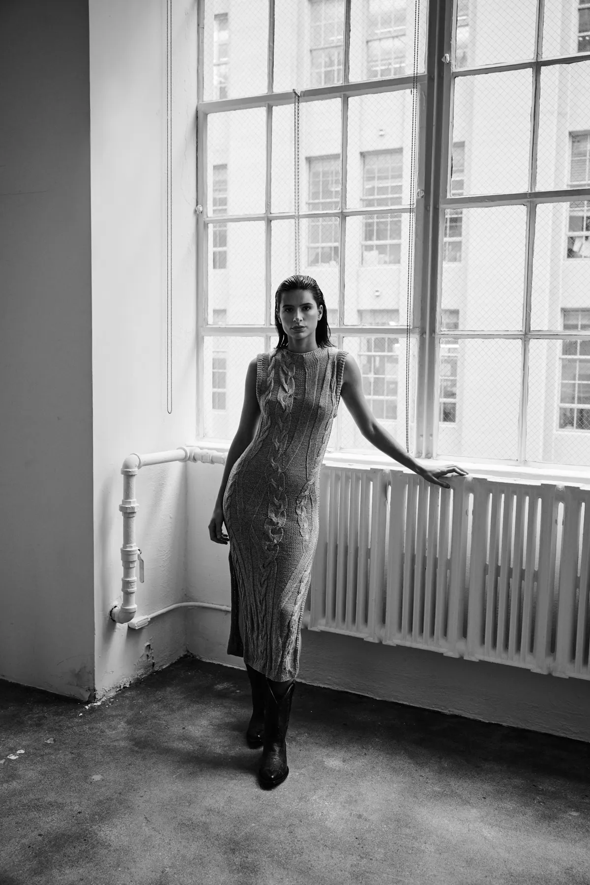 Val — fashionfotografie door Lesley Hoste